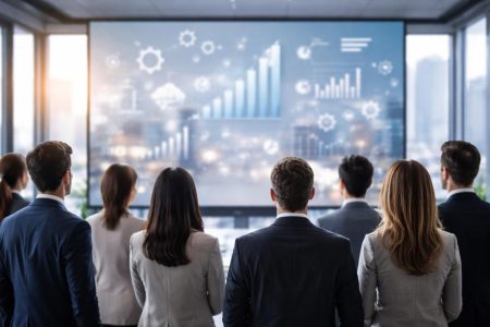 personnes-dos-reunion-ecran-graphique