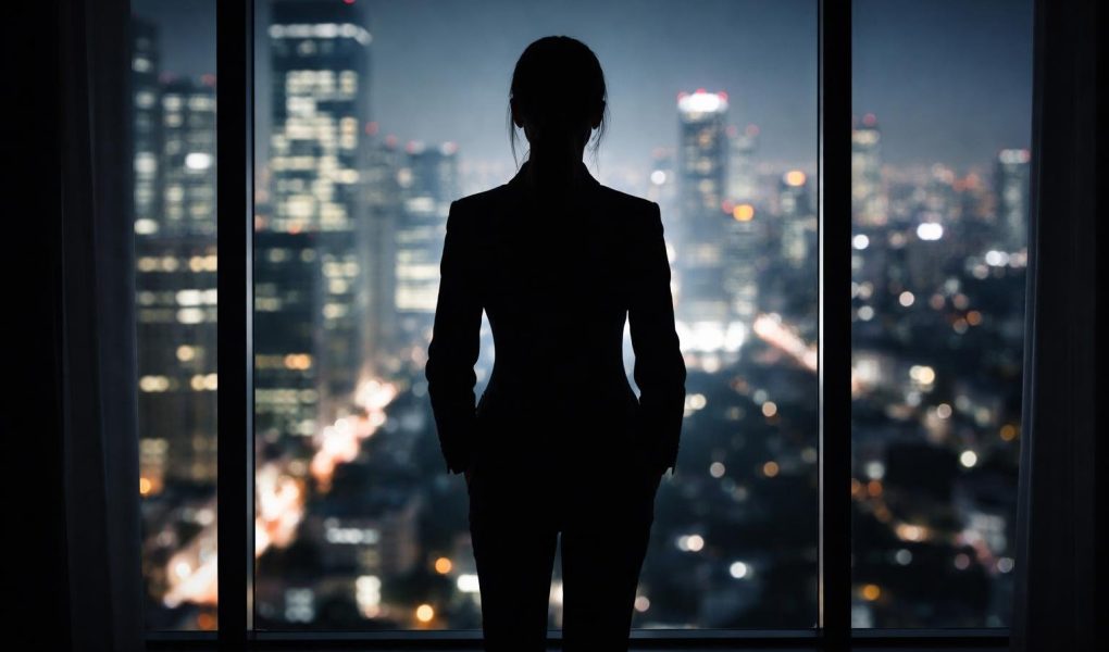 silhouette-costume-fenetre-ville-urbaine