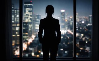 silhouette-costume-fenetre-ville-urbaine