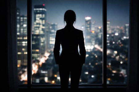 silhouette-costume-fenetre-ville-urbaine