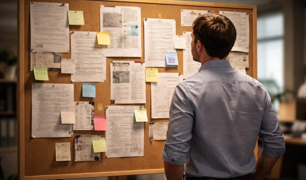 employe-tableau-documents-bureau