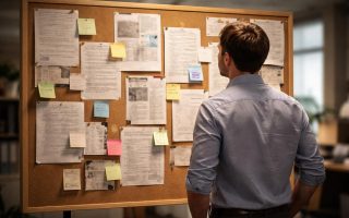 employe-tableau-documents-bureau