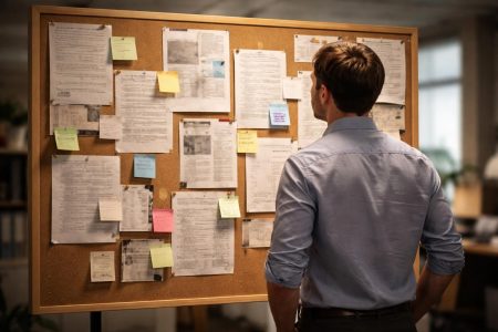 employe-tableau-documents-bureau