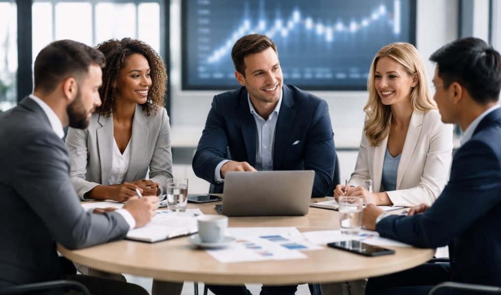 professionnels-bureau-table-reunion-graphiques