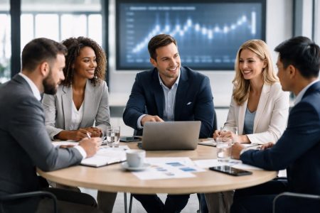 professionnels-bureau-table-reunion-graphiques