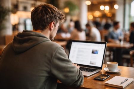 jeune-adulte-cafe-ordinateur-portable