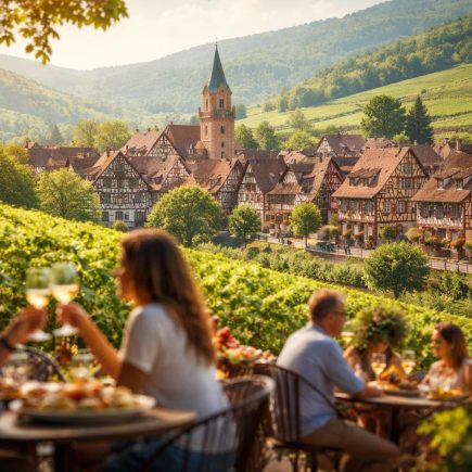 village-alsacien-maisons-colombages-vignobles