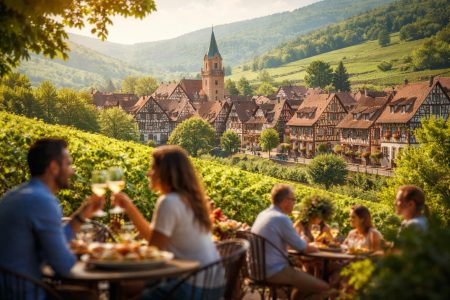 village-alsacien-maisons-colombages-vignobles