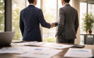 personnes-poignee-main-bureau-moderne