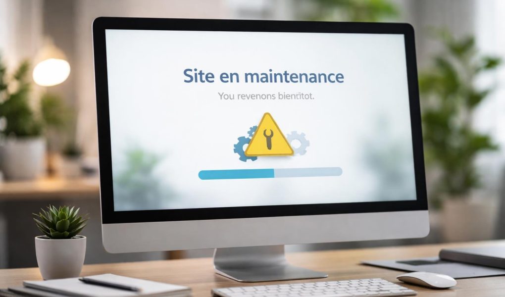 ecran-message-maintenance-bureau-plantes