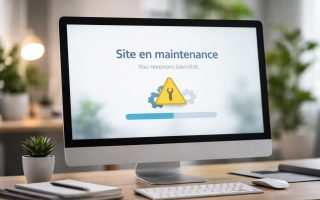 ecran-message-maintenance-bureau-plantes
