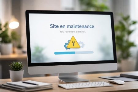 ecran-message-maintenance-bureau-plantes